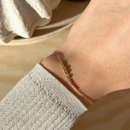 モールスコードブレスレット