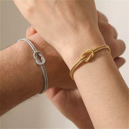 Matching Knot Bracelet Set