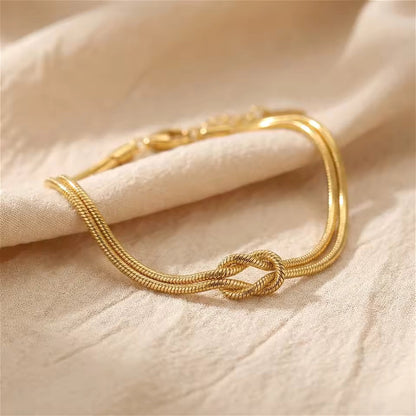 Matching Knot Bracelet Set